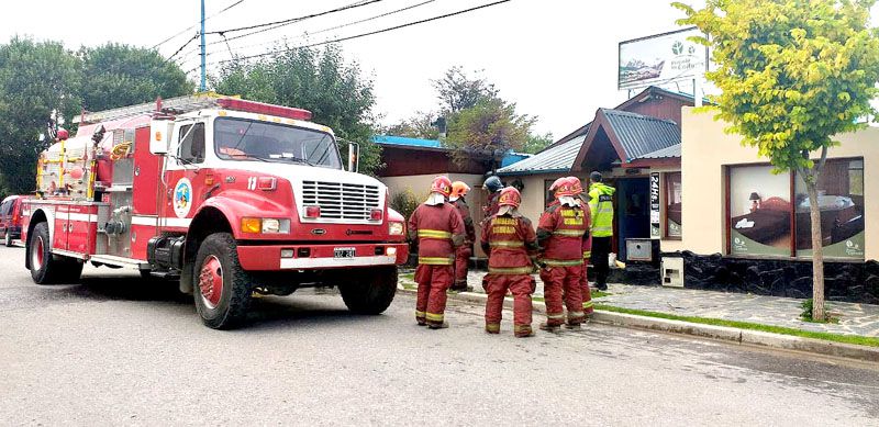 Daños menores al declararse un principio de incendio
