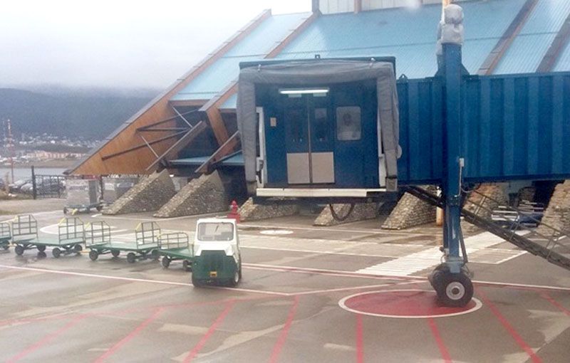 En febrero creció un 20% la cantidad de pasajeros en el aeropuerto de Ushuaia