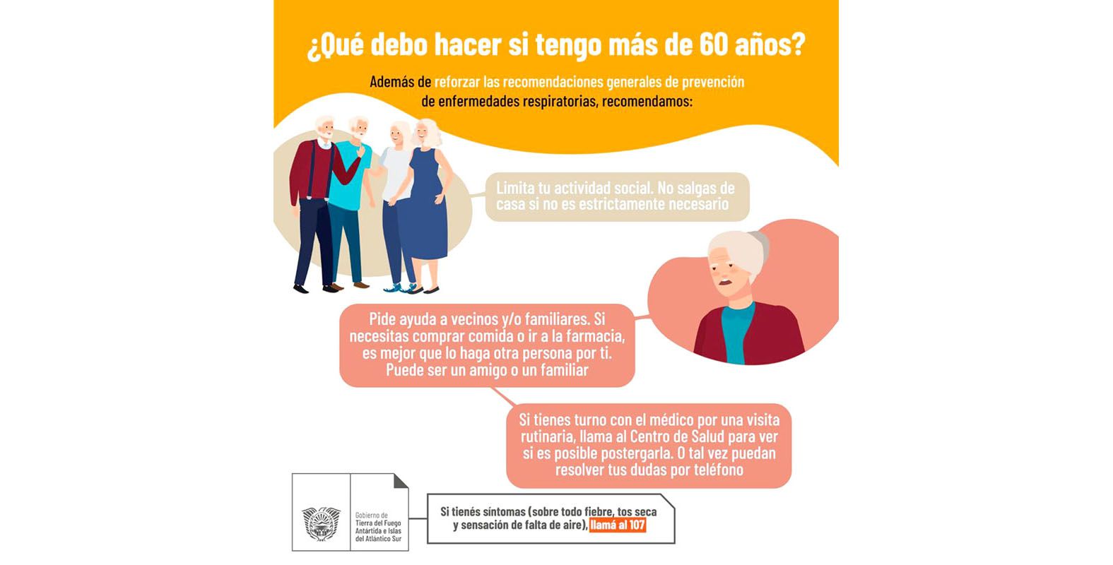 Crearon el Registro de Voluntarios para asistir a personas en ‘grupos de riesgo’