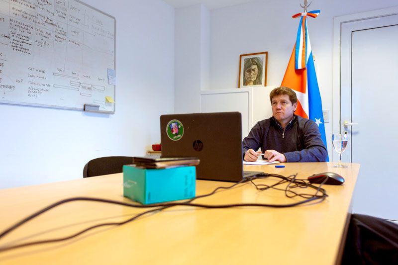 Melella manifestó el respaldo a la cuarentena obligatoria dictada por Nación