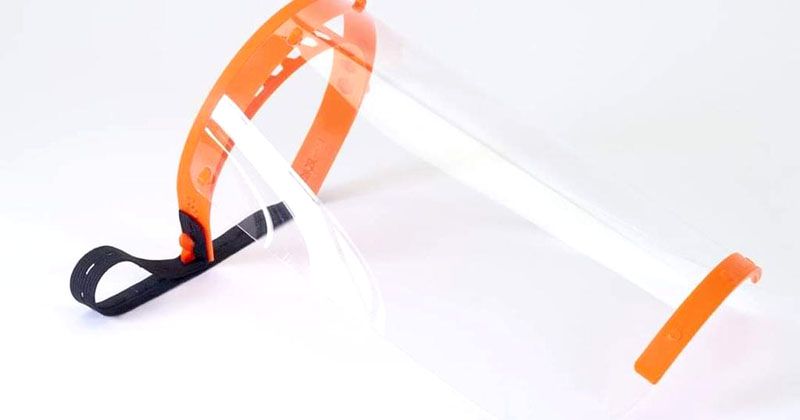 Hacen mascarillas con impresoras 3D