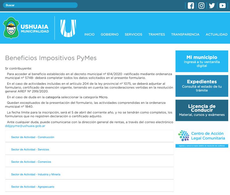 Beneficios impositivos para Pymes