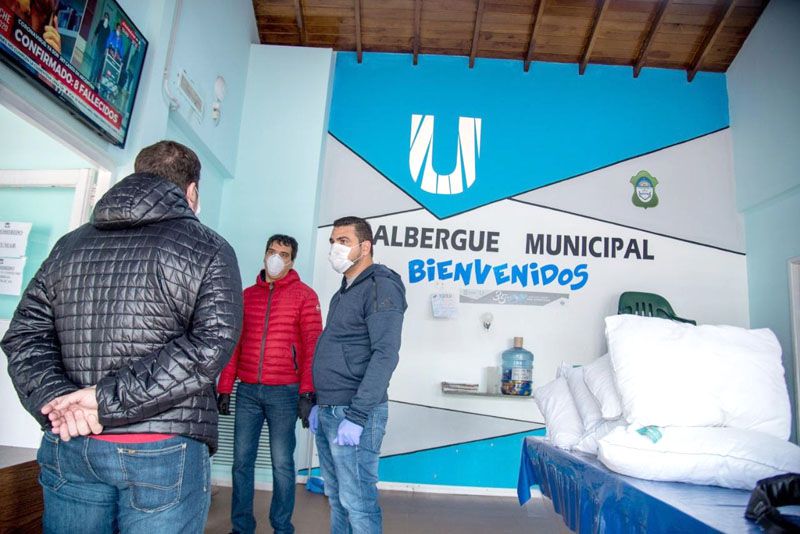Acondicionan el albergue municipal de Ushuaia para personal de salud
