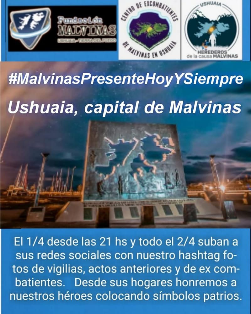 Vigilia virtual: Homenaje a los ex combatientes a través de las redes sociales