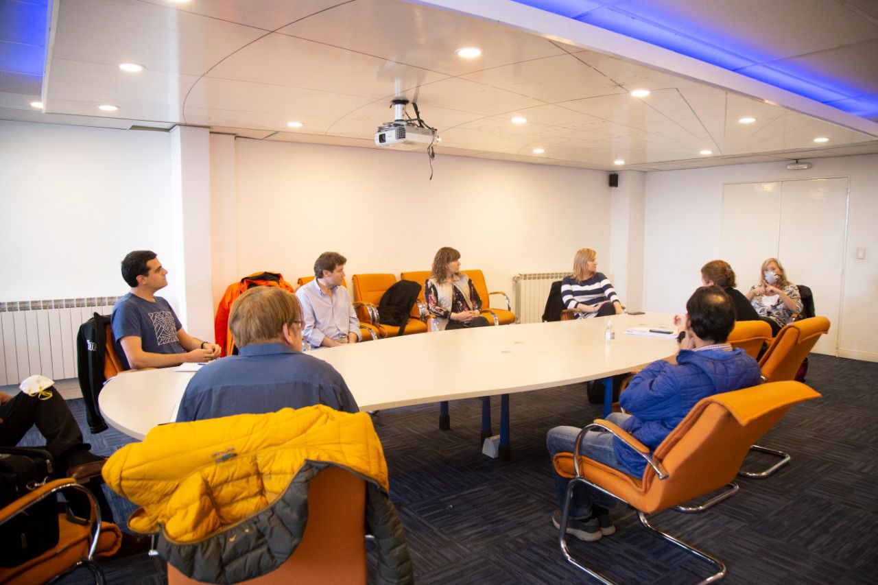 Médicos del COE se reunieron con Melella