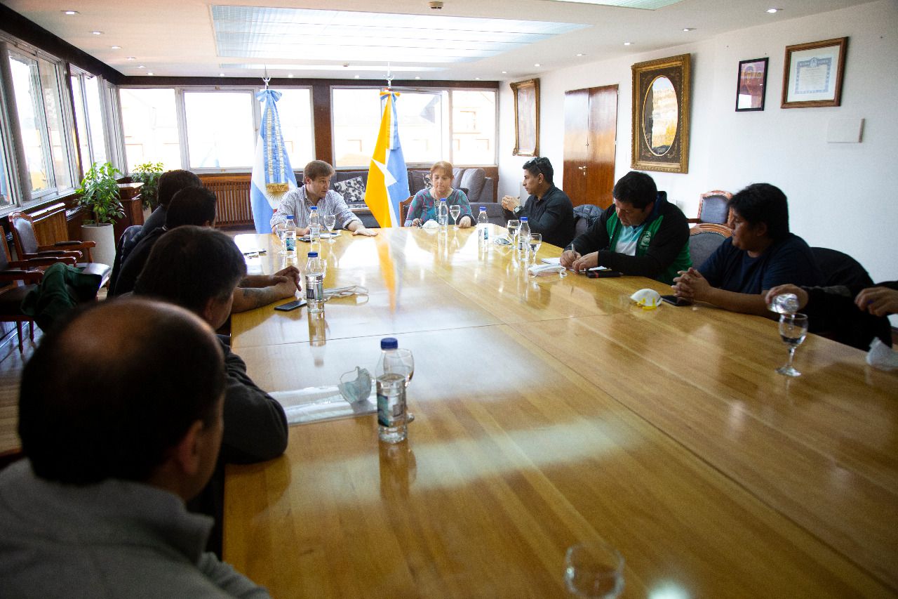 Melella destacó la predisposición de la mesa intersindical 