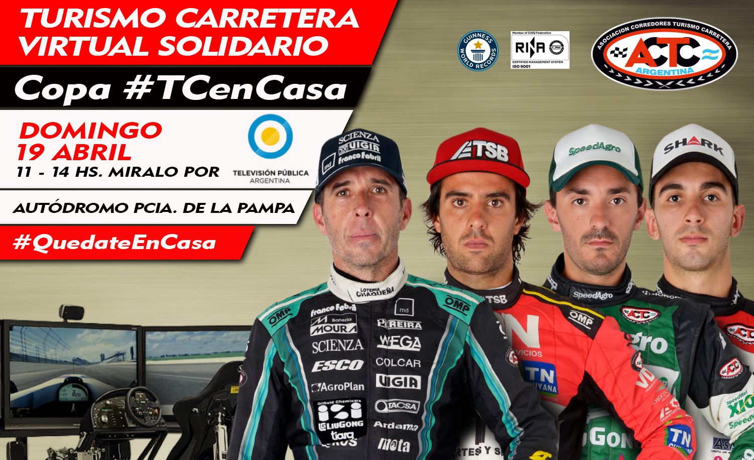 La ACTC con calendario virtual