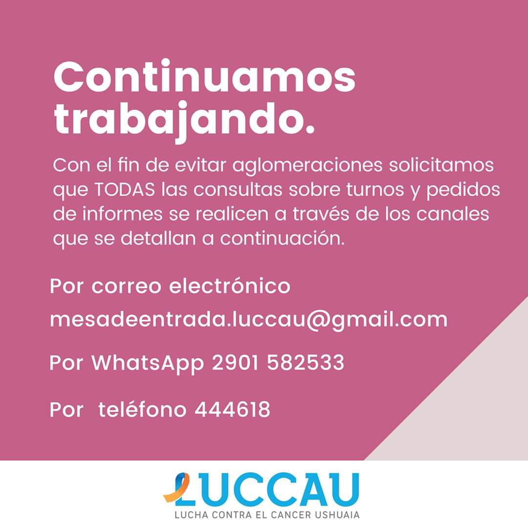 LUCCAU retoma sus servicios con protocolos especiales de atención