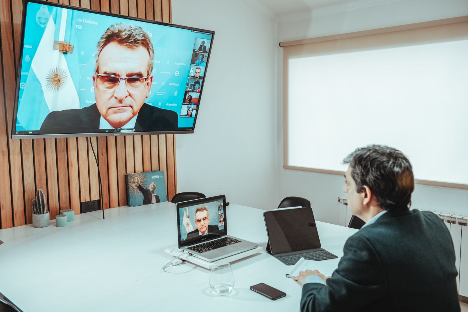 Matías Rodríguez destacó el trabajo realizado por el Ministerio de Defensa