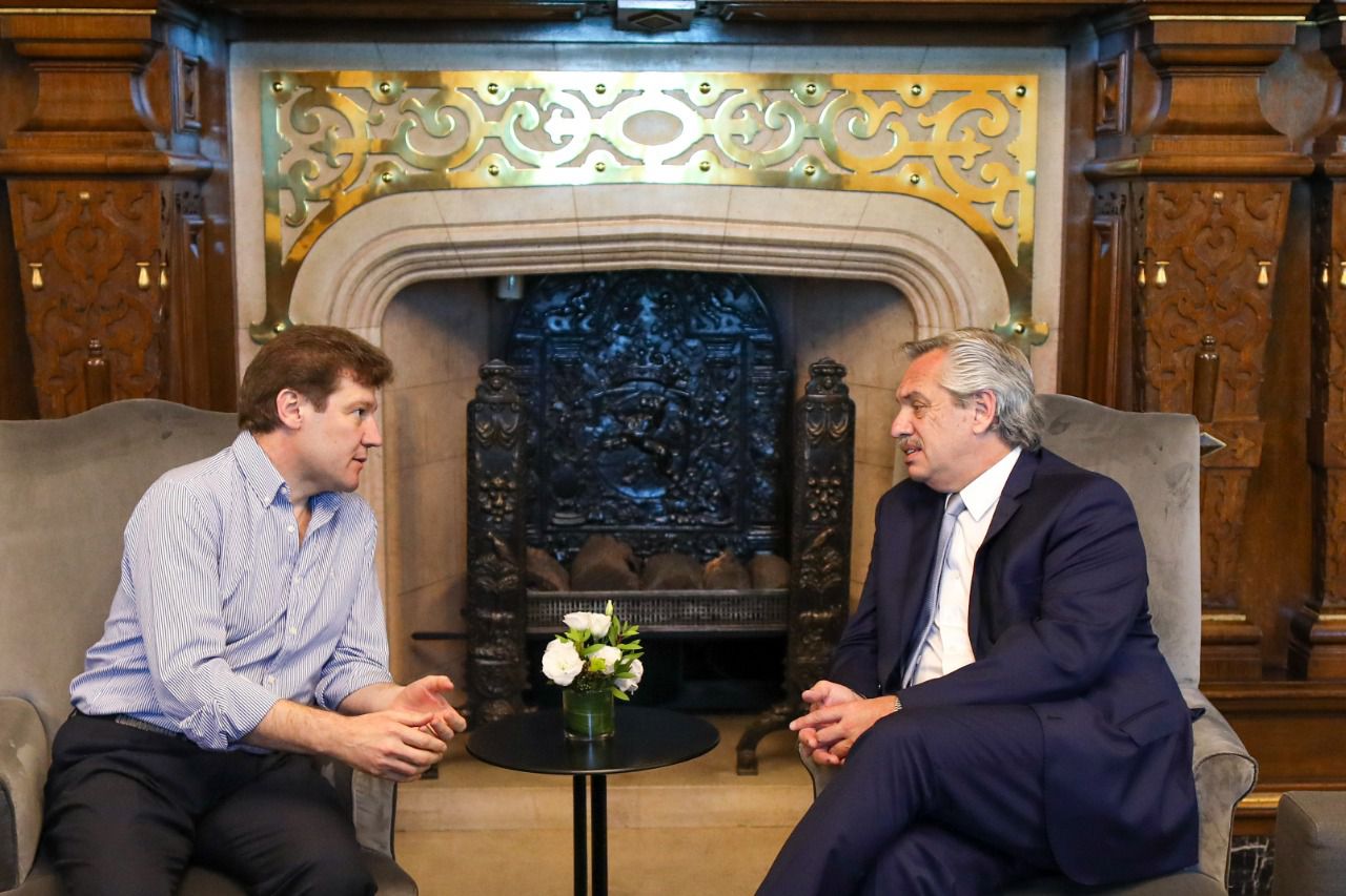 Melella es parte del bloque de gobernadores que respalda a Alberto Fernández