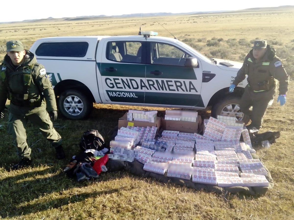 La Gendarmería decomisó 9.010 atados de cigarrillos ilegales 