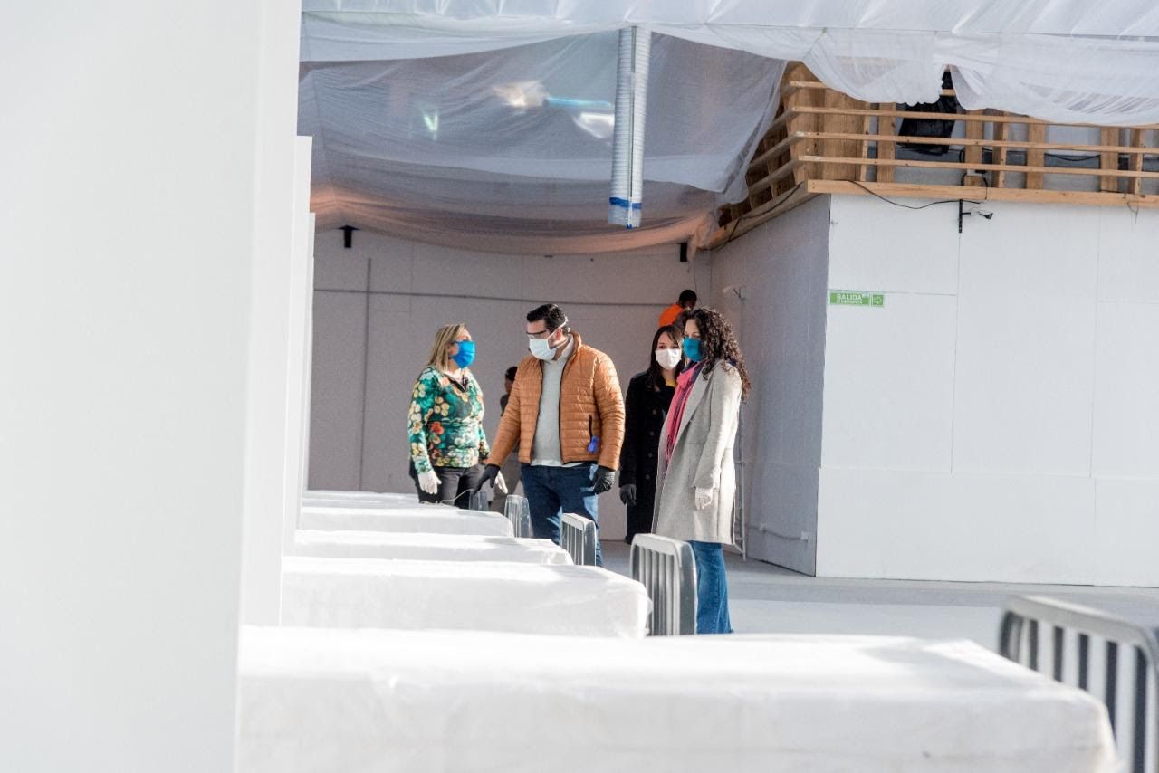 Vuoto anunció que el polo sanitario está casi listo 