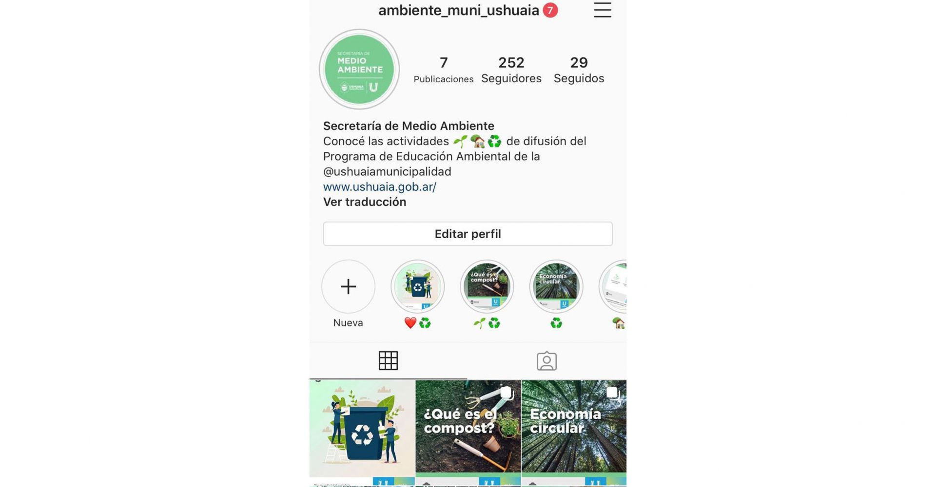 El programa municipal de educación ambiental tiene su plataforma virtual