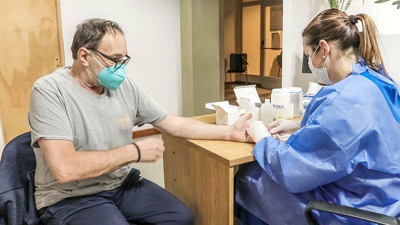 Se realizaron más de 300 testeos rápidos de COVID-19 a trabajadores municipales