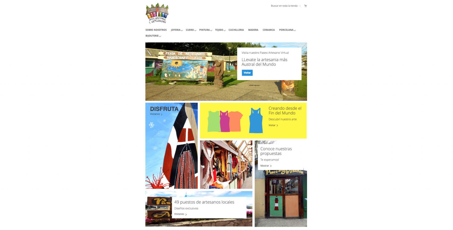 El Municipio colaboró con artesanos para diseñar un paseo virtual