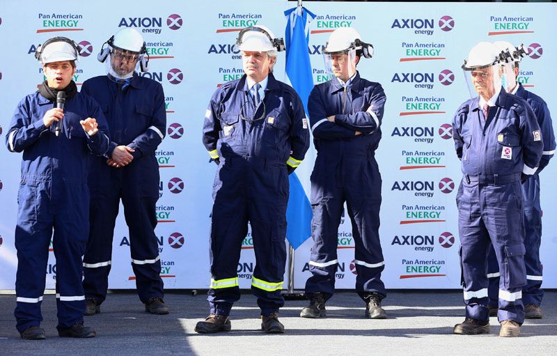 Alberto Fernández inauguró la primera planta refinadora de diésel premium del país que permitirá dejar de importar ese combustible