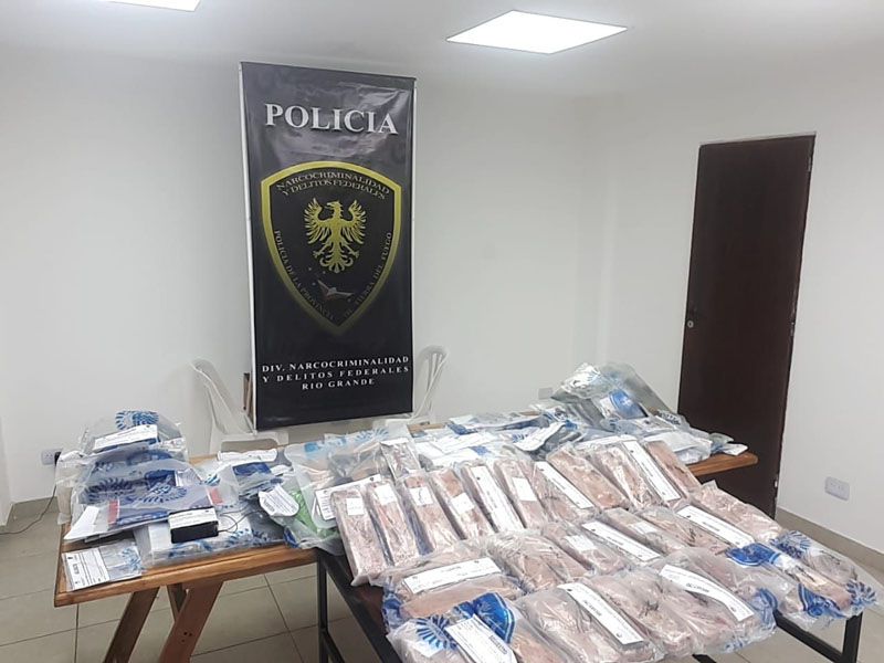 Ya son 5 los detenidos por un operativo antidroga en Río Grande
