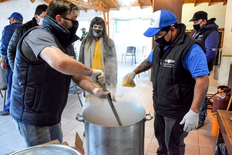 Continúa el trabajo articulado con comedores y merenderos de  Ushuaia