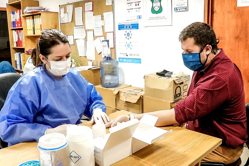 Ya se realizaron casi mil testeos rápidos de COVID-19 a trabajadores municipales