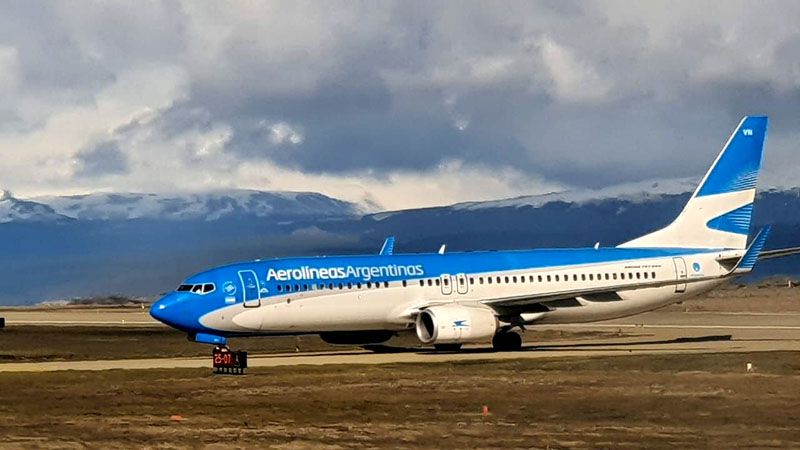 Aerolíneas confirmó 4 vuelos a Ushuaia