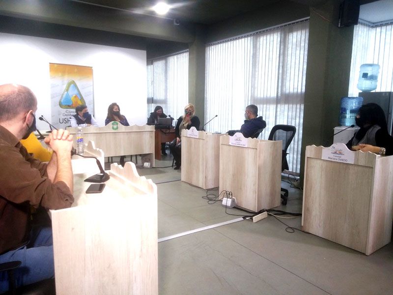 El Concejo de Ushuaia recibió a la titular de la Asociación Civil Reencontrándonos