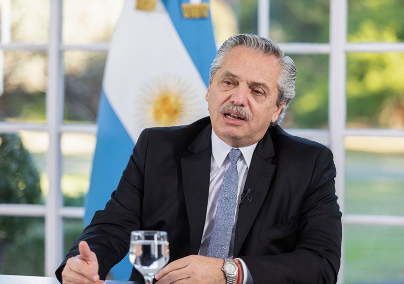 ADVERTENCIA DE ALBERTO FERNÁNDEZ A ACREEDORES: ARGENTINA "NO SE VA A MOVER" DE LA ÚLTIMA OFERTA DE PAGO