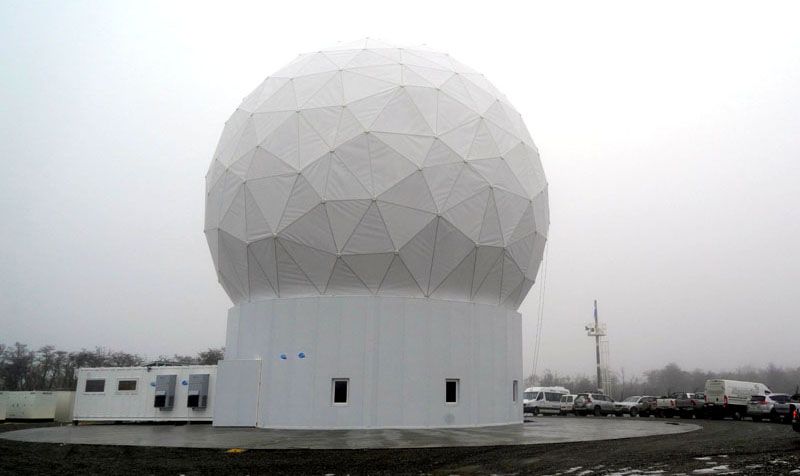 La estación terrena Tolhuin recibirá los primeros datos del satélite SAOCOM - 1B
