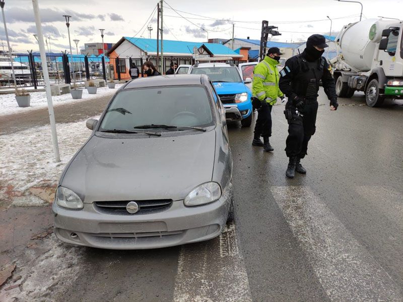 Joven conductor protagonizó persecución policial