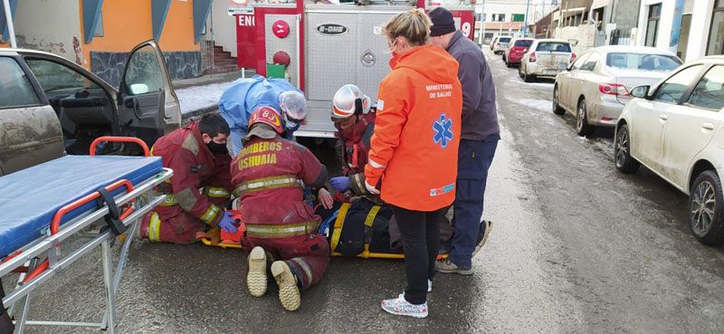 Violento accidente en Deloqui y Antártida Argentina