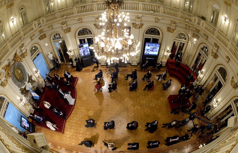 Alberto Fernández presentó la reforma judicial