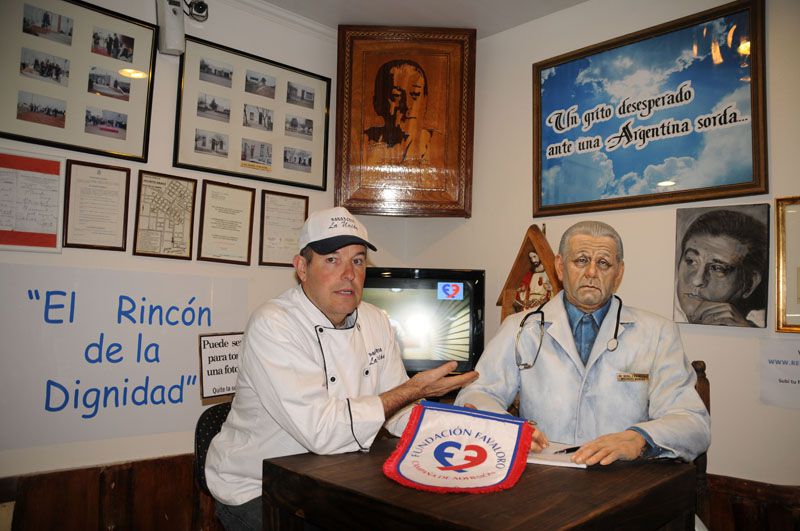 Emilio Sáez quiere convertir en “interactiva” a la escultura de Favaloro en Tolhuin