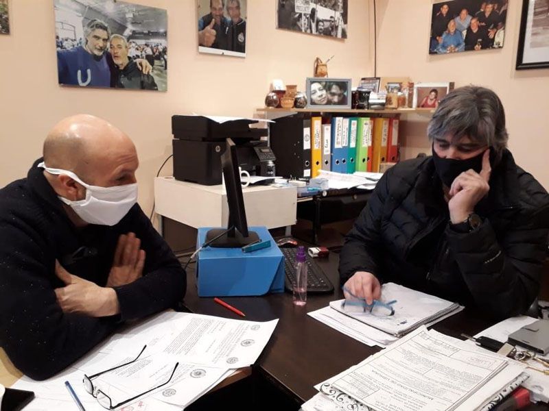 La UISE y la UTA evaluaron las acciones de prevención en el transporte público