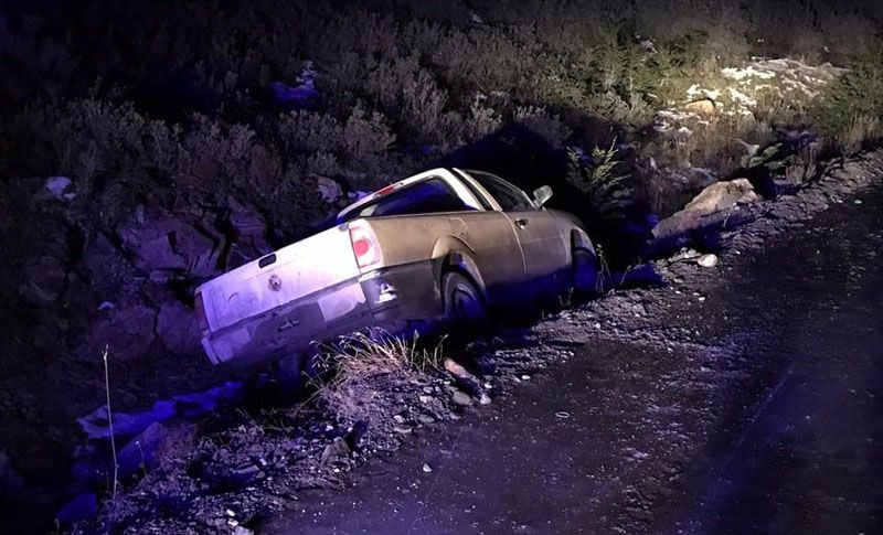 Rodado despistado en la entrada a Playa Larga