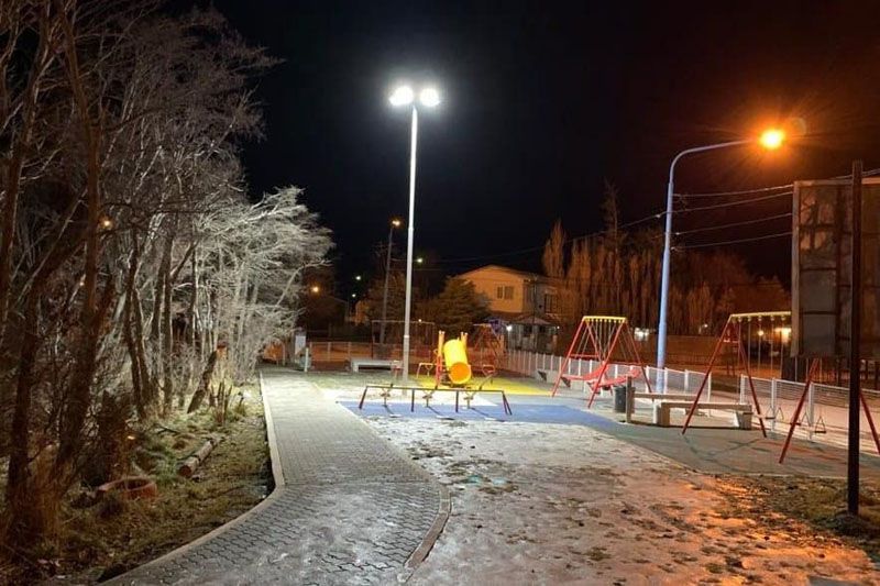 El Municipio suma nueva luminaria en playones deportivos 