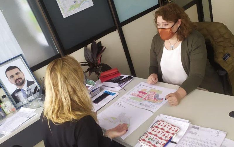 La Secretaria de Hábitat del Municipio mantuvo un encuentro con la diputada Yutrovic