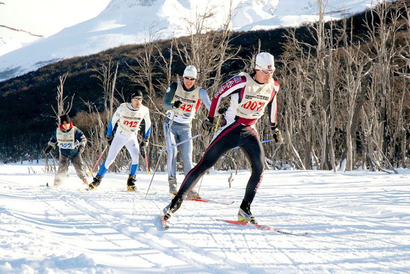 Se está realizando la Marchablanca – Ushuaia Loppet virtual