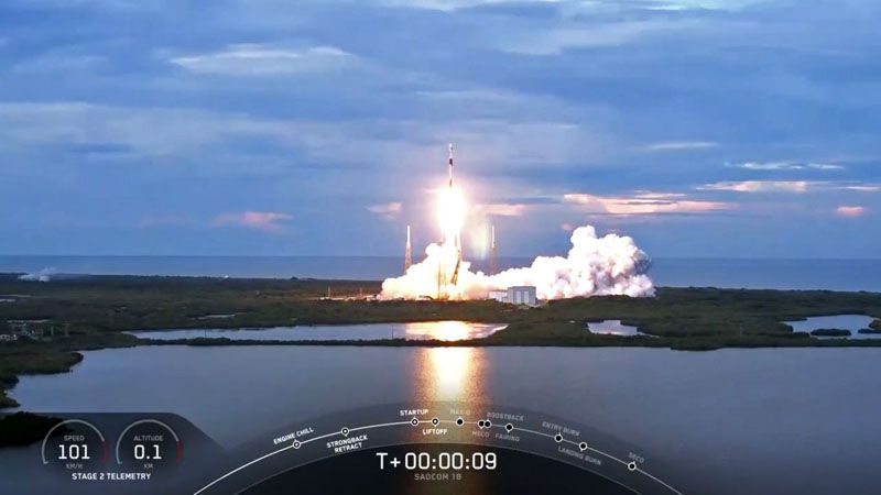 Lanzaron con éxito el satélite argentino SAOCOM1B