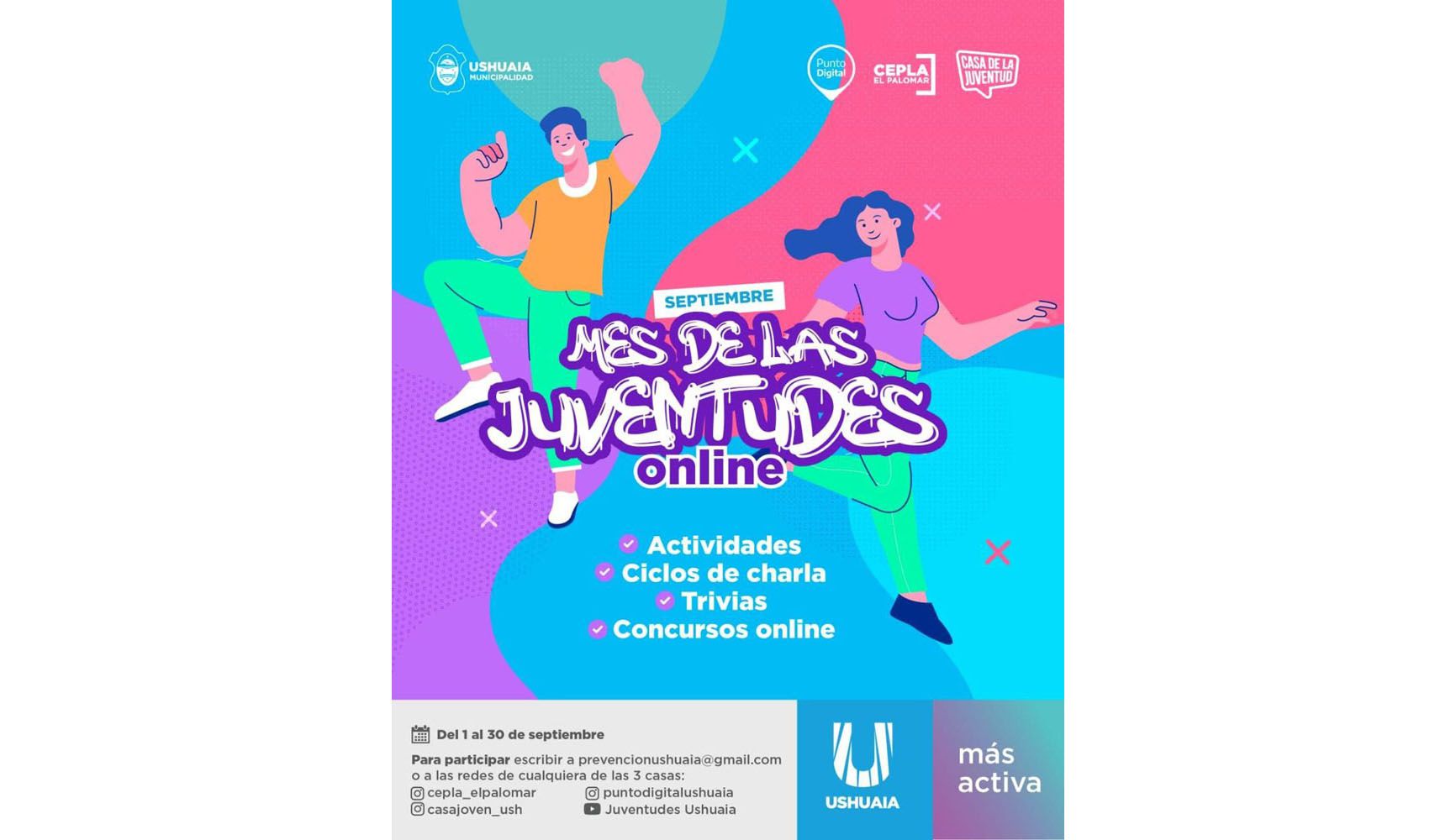 En Ushuaia se puso en marcha el Mes de las Juventudes