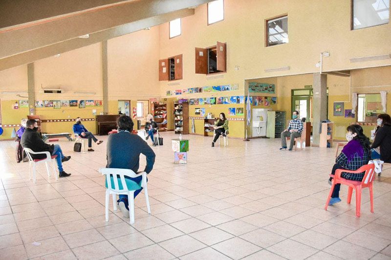 La titular de Cultura municipal se reunió con directivos de escuelas experimentales