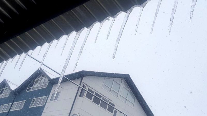 Entre el sol y la nieve
