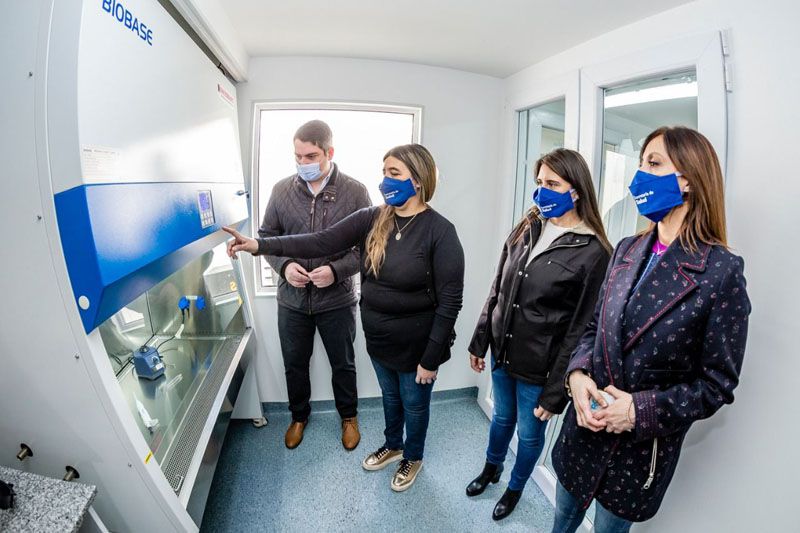 El nuevo laboratorio del Municipio de Río Grande ya realizó más de 1600 hisopados