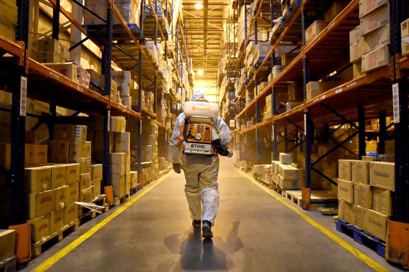 La Municipalidad intensifica trabajos de desinfección