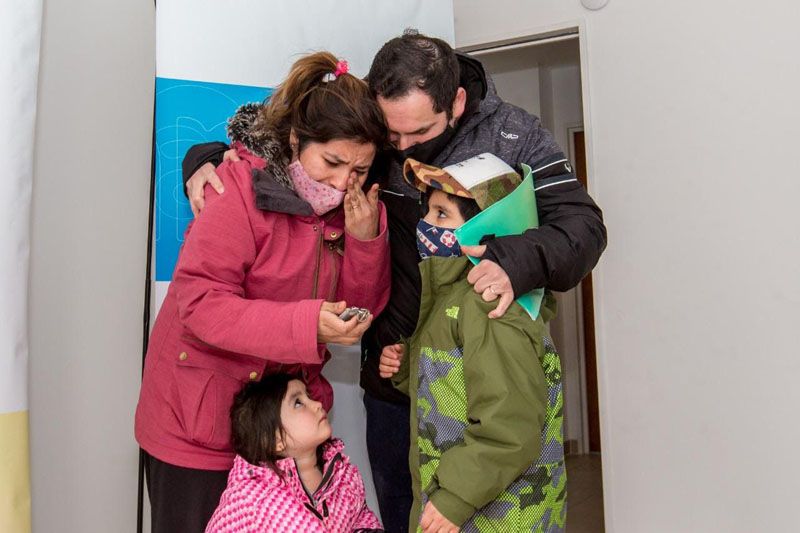 El Municipio de Ushuaia acompañó una nueva entrega de viviendas del PROCREAR