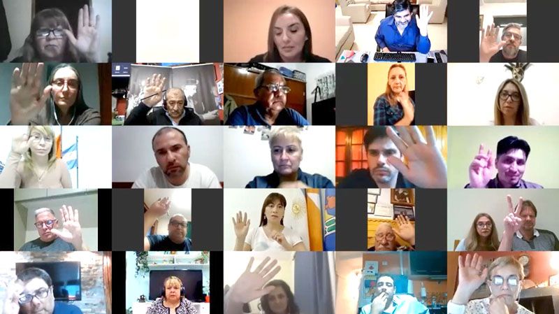 Contundente respaldo a los tres intendentes