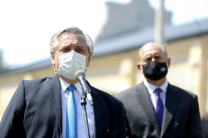 FERNÁNDEZ LANZÓ EL PLAN DETECTAR FEDERAL EN ROSARIO Y DESTACÓ QUE AHORA EL "65% DE LOS CASOS" ESTÁN EN EL INTERIOR