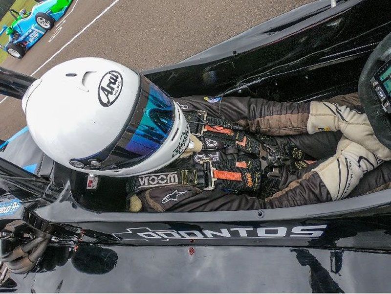 Micheloud al Top Race Jr. con el Yerobi Racing