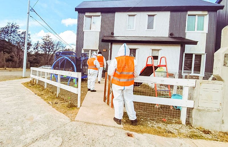 Continúan los relevamientos sanitarios de ‘Cuidarnos TDF’ en Ushuaia