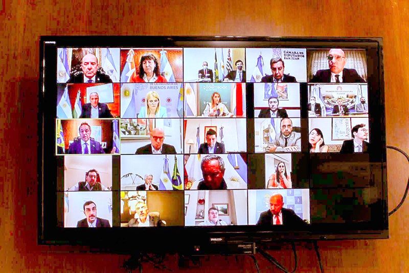 Reunión de vicegobernadores con el Embajador en Brasil 