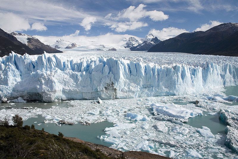 Constatan un importante retroceso de los glaciares patagónicos