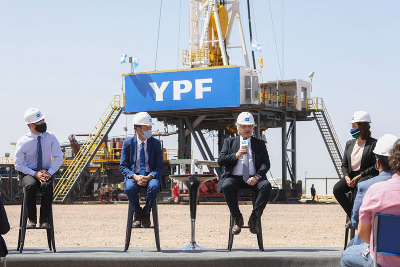 El Presidente lanzó desde Vaca Muerta el Plan Gas 